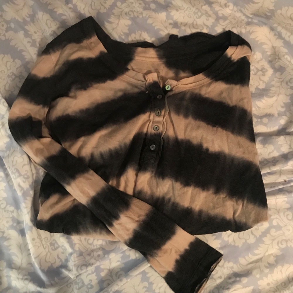 Free people long sleeve shirt